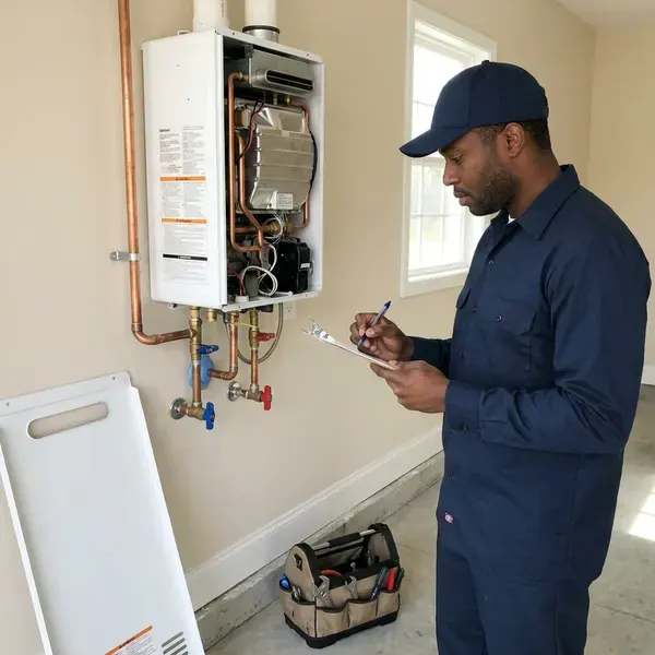 Local tankless water heater repair by BWM Plumbing, Boston, MA