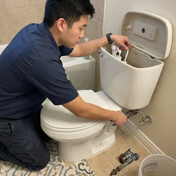 Local toilet repair by BWM Plumbing, Everett, MA