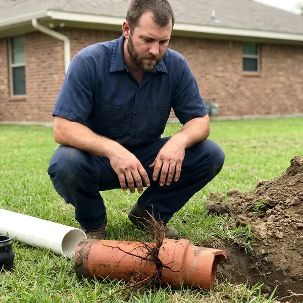 Local underground pipe repair by BWM Plumbing, Fall River, MA